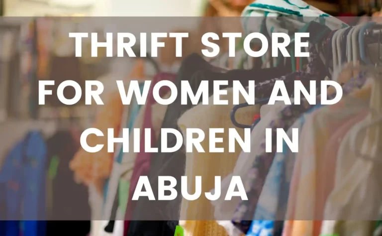 THRIFT STORE FOR WOMEN AND CHILDREN IN ABUJA