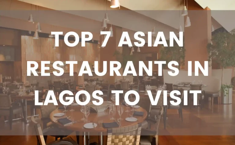 Top Asian restaurants in Lagos to visit