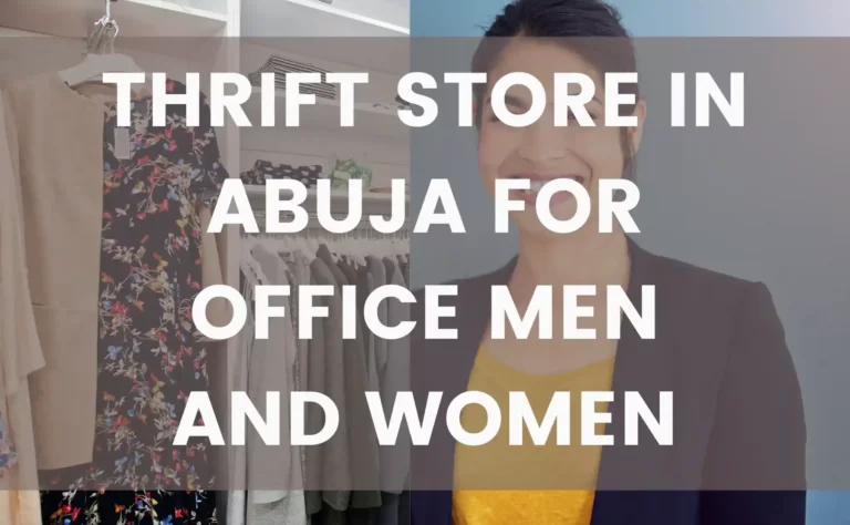 Thrift store in Abuja for office okrika clothes