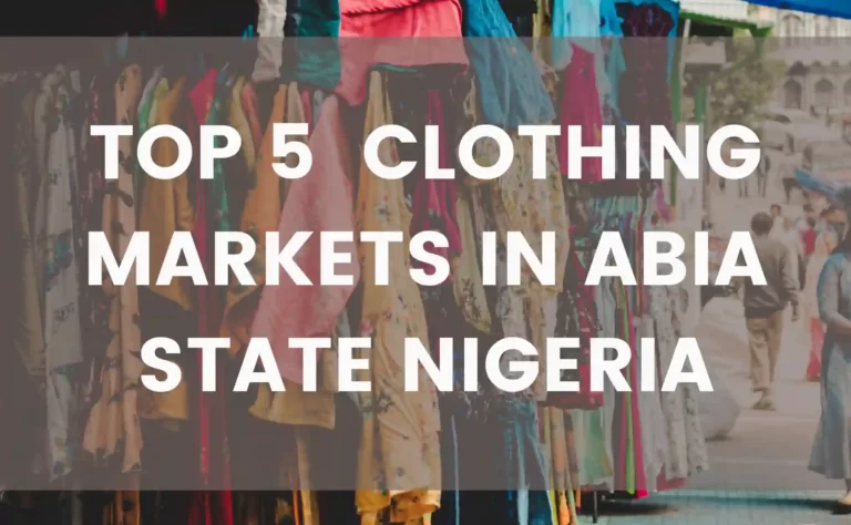 Top 5 clothing markets in Abia state Nigeria